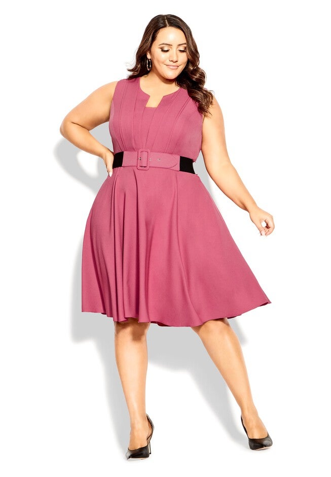 Katherine Dress - rosey, PINK, on-hover image number null