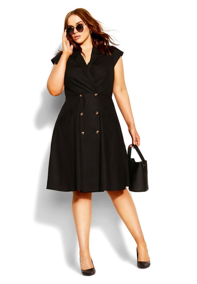 Chic Lafayette Dress - black, BLACK, alternate image number null