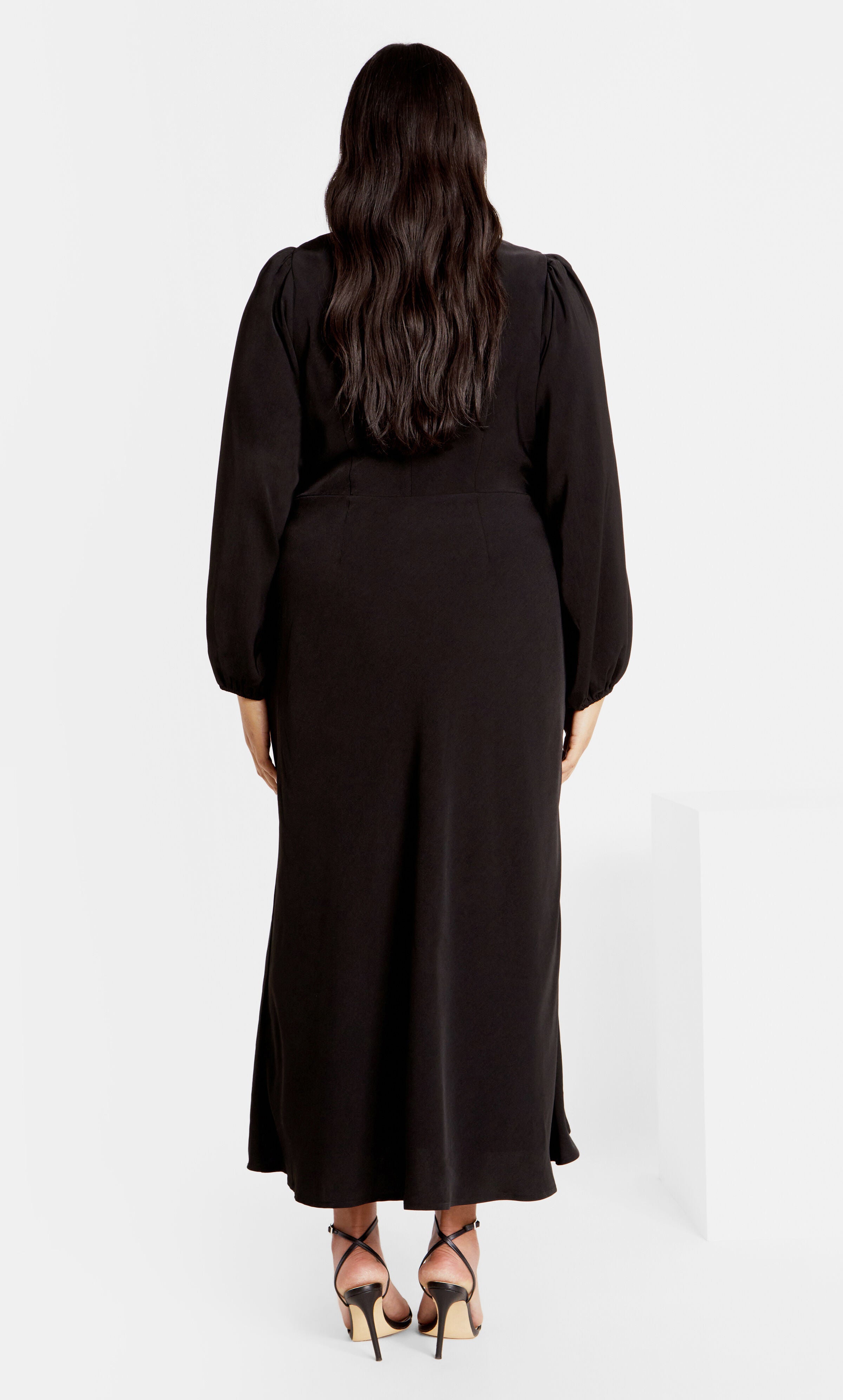 Ines Dress - black, BLACK, alternate image number 1