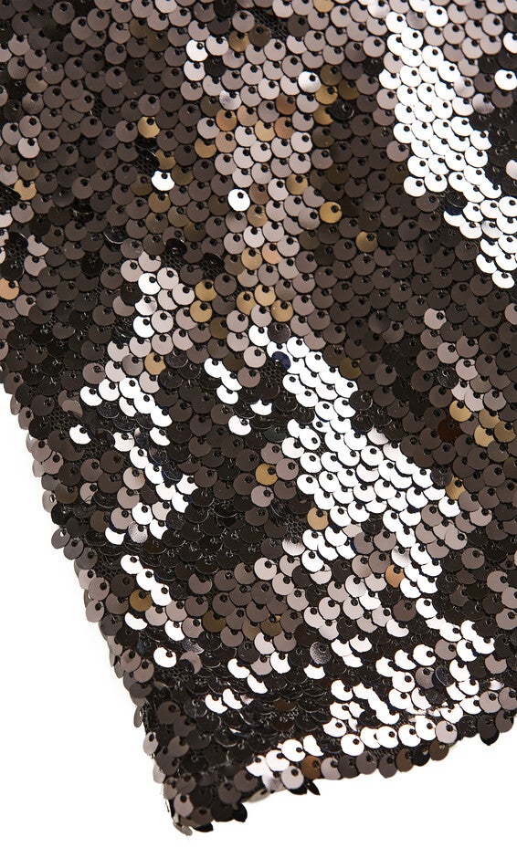 Sequin Puff Top - black, BLACK, alternate image number 6