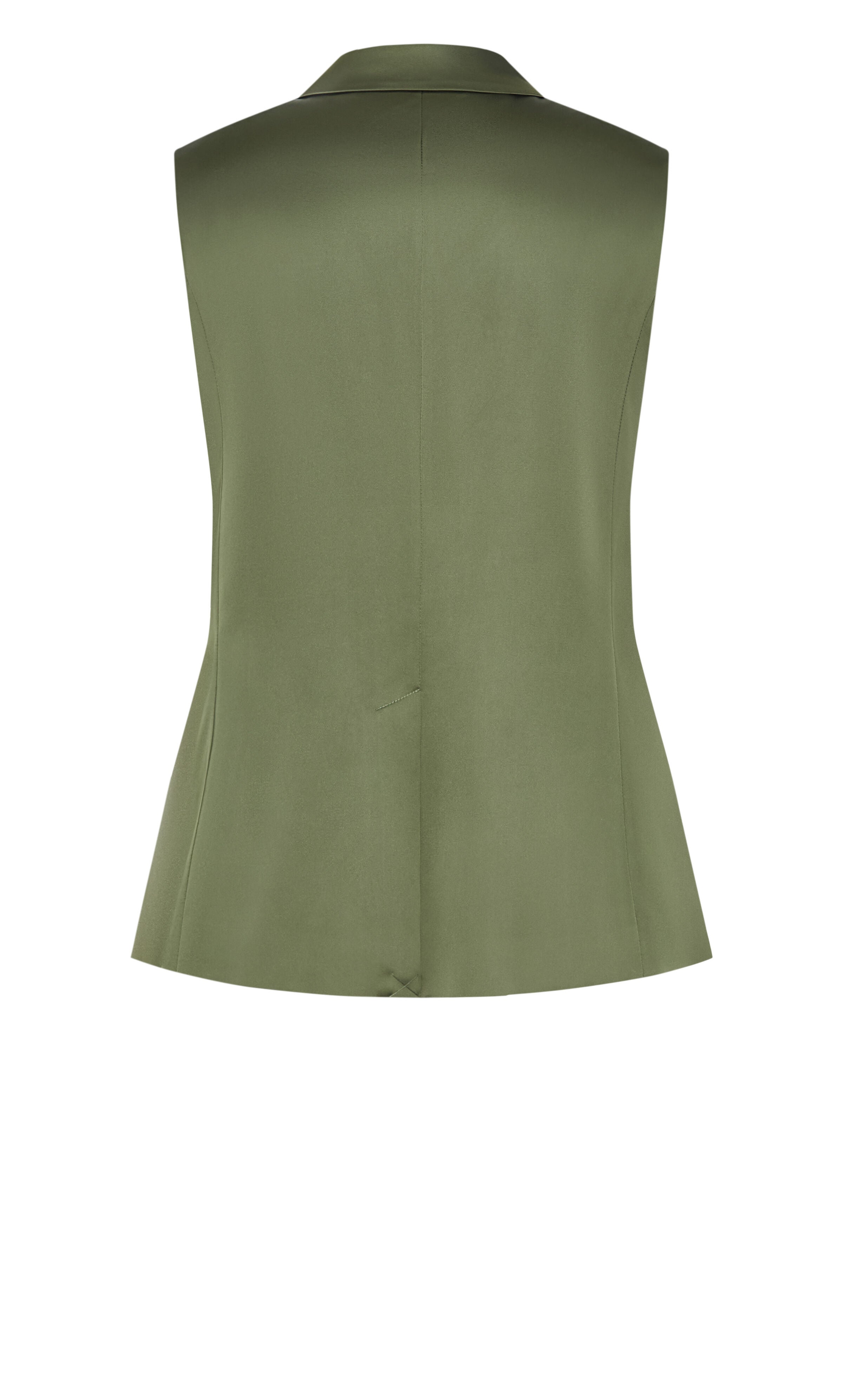 Rylie Satin Vest, GREEN, alternate image number 5