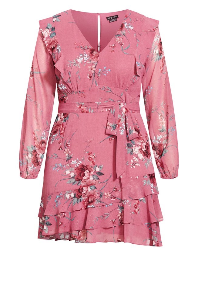 Lauren Dress - rosey, PINK, alternate image number 3