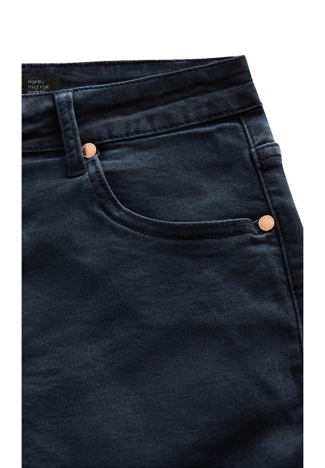 Serene Denim Short - midnight, BLUE, alternate image number null