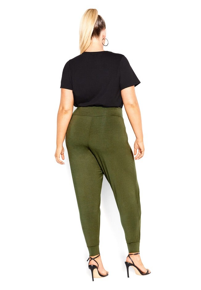 Victoria Pant - khaki, GREEN, alternate image number null