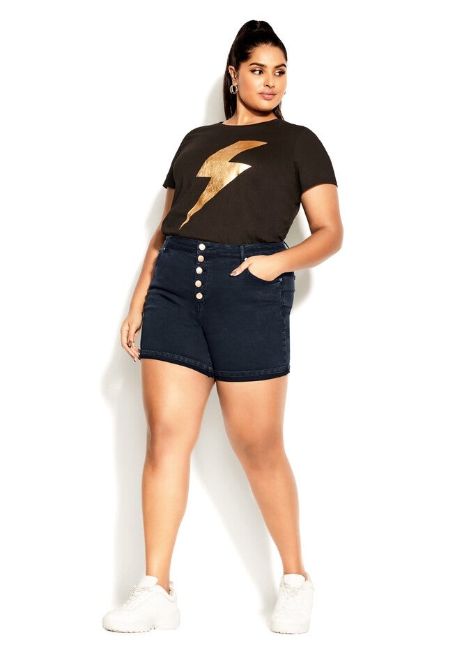 Serene Denim Short - midnight, BLUE, hi-res image number null