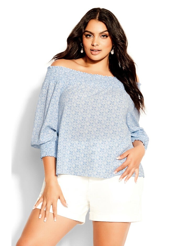 Soft Shadow Top - blue, BLUE, hi-res image number 0