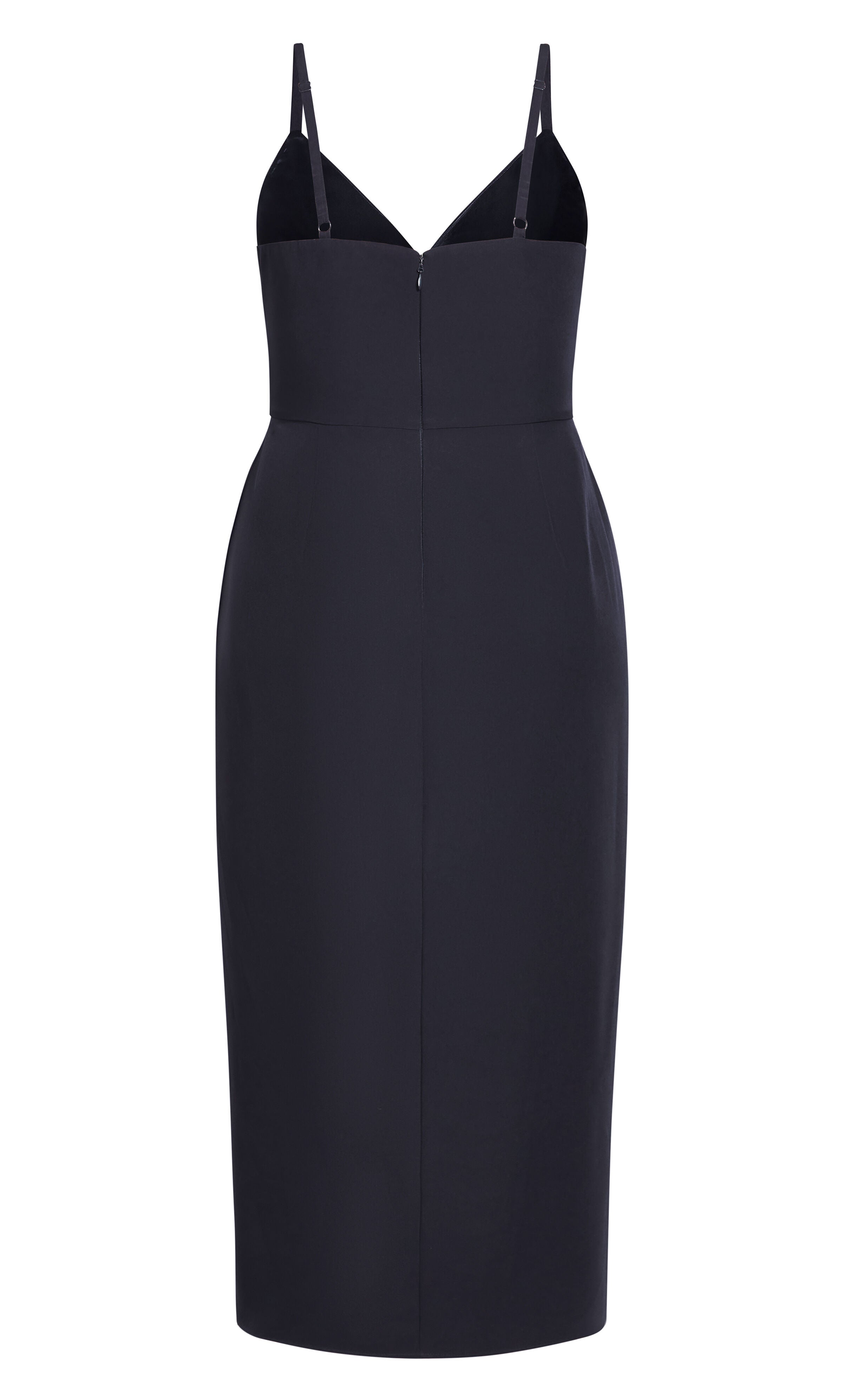Love Affair Midi Dress - dark navy, DENIM, alternate image number 4