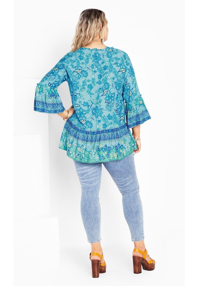 Sea Change Top, AQUA SEA CHANGE, on-hover image number null