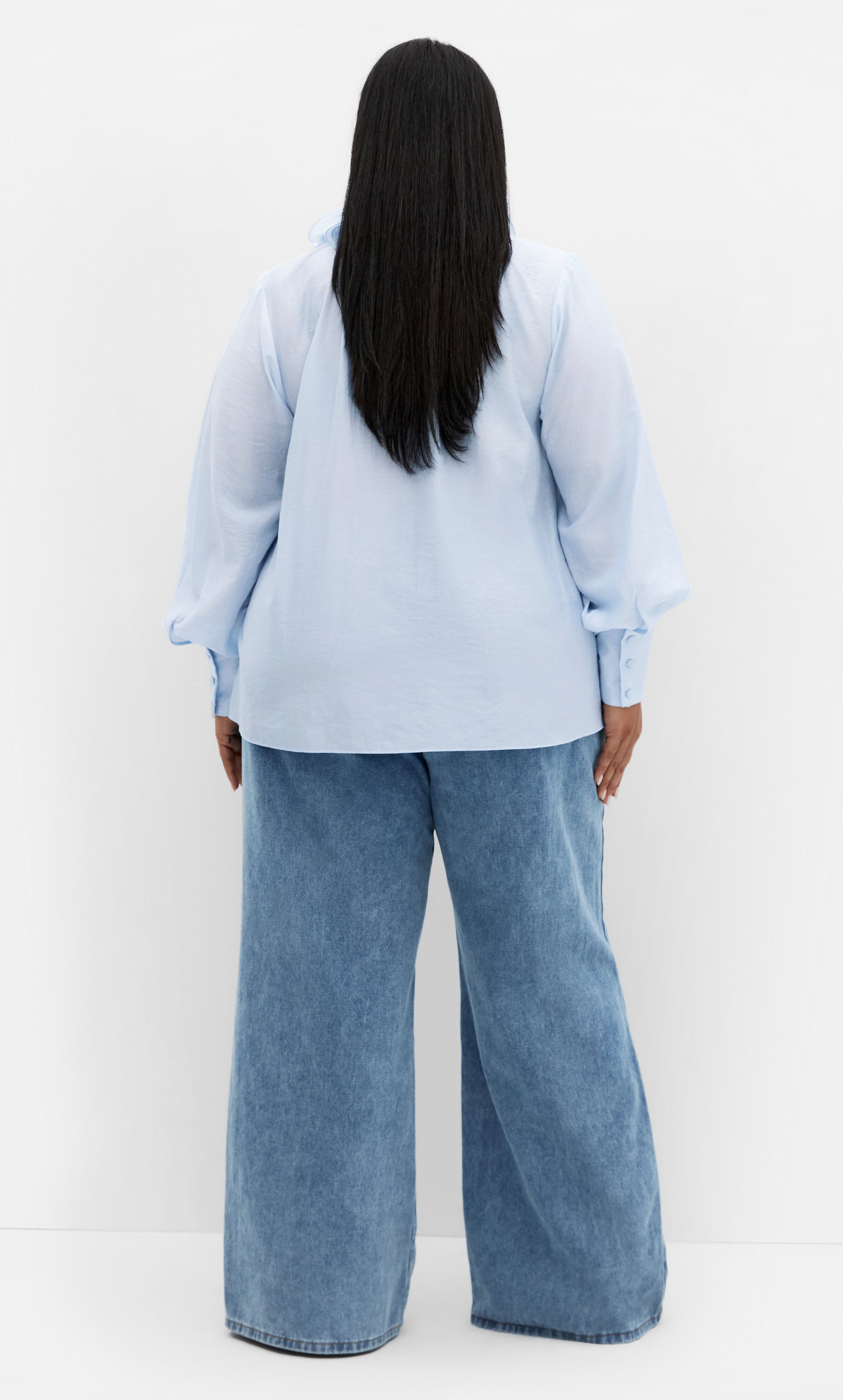 Antoinette Top - sky blue, BLUE, alternate image number 2