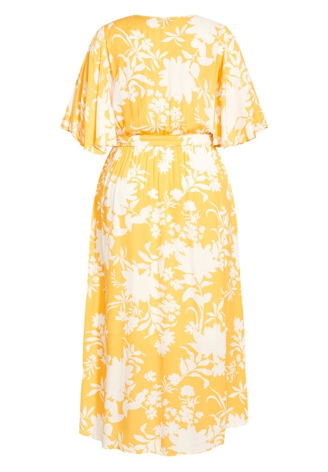 Abigail Maxi Dress - sunshine, YELLOW, alternate image number 4