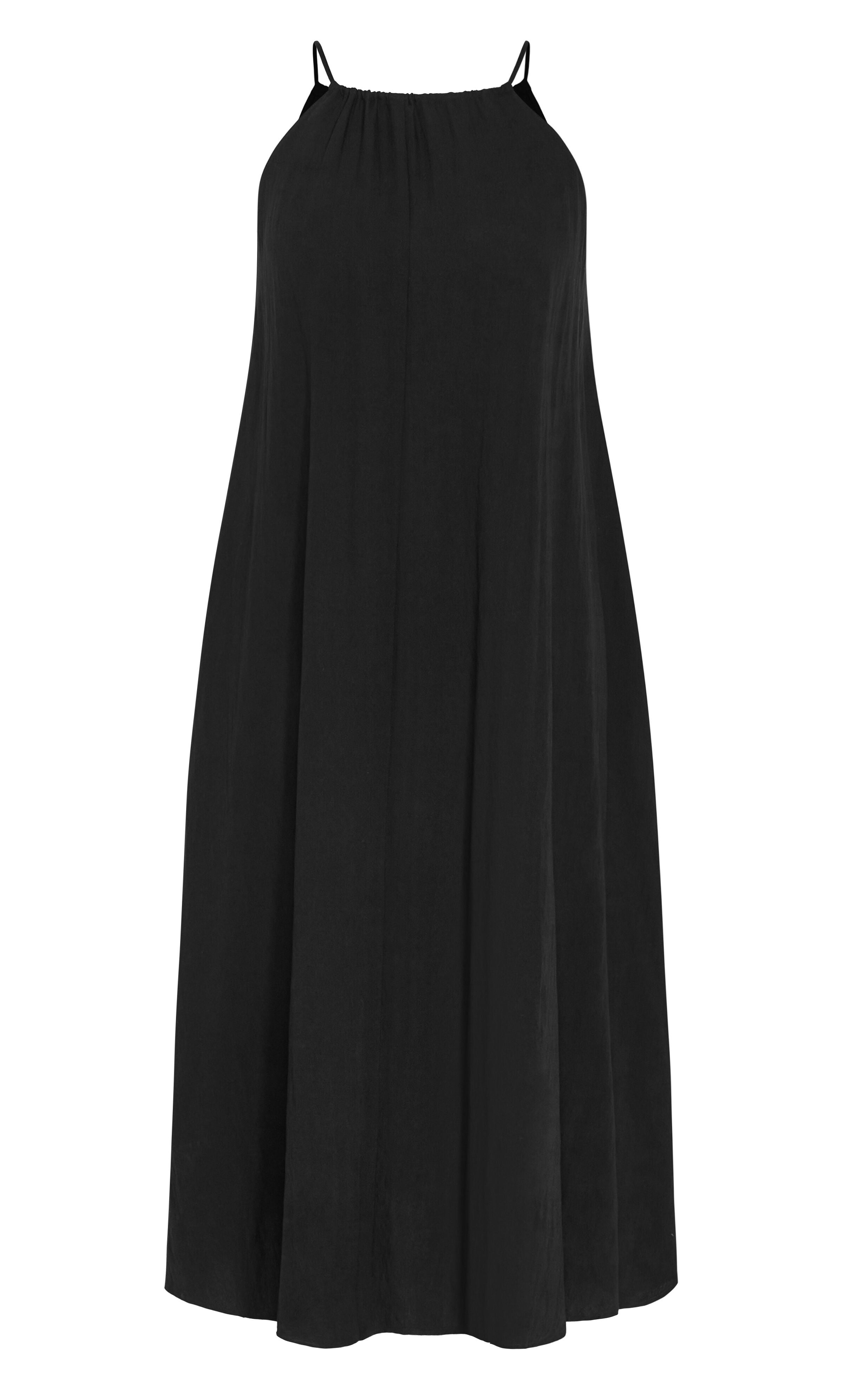 Aiza Dress - black, BLACK, alternate image number 3
