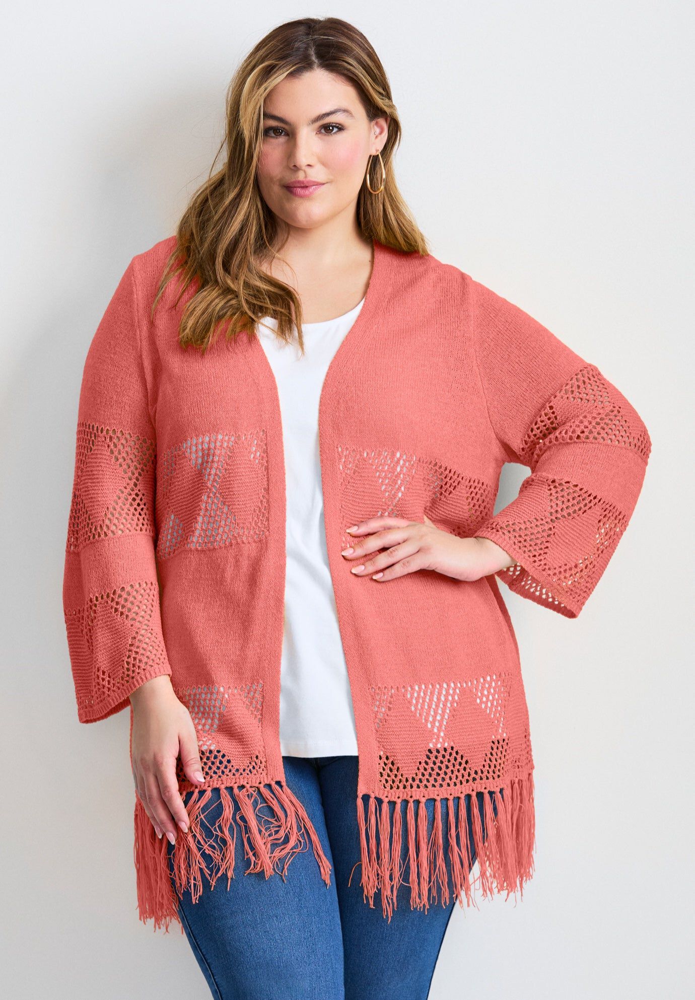 POSIE FRINGE CARDIGAN