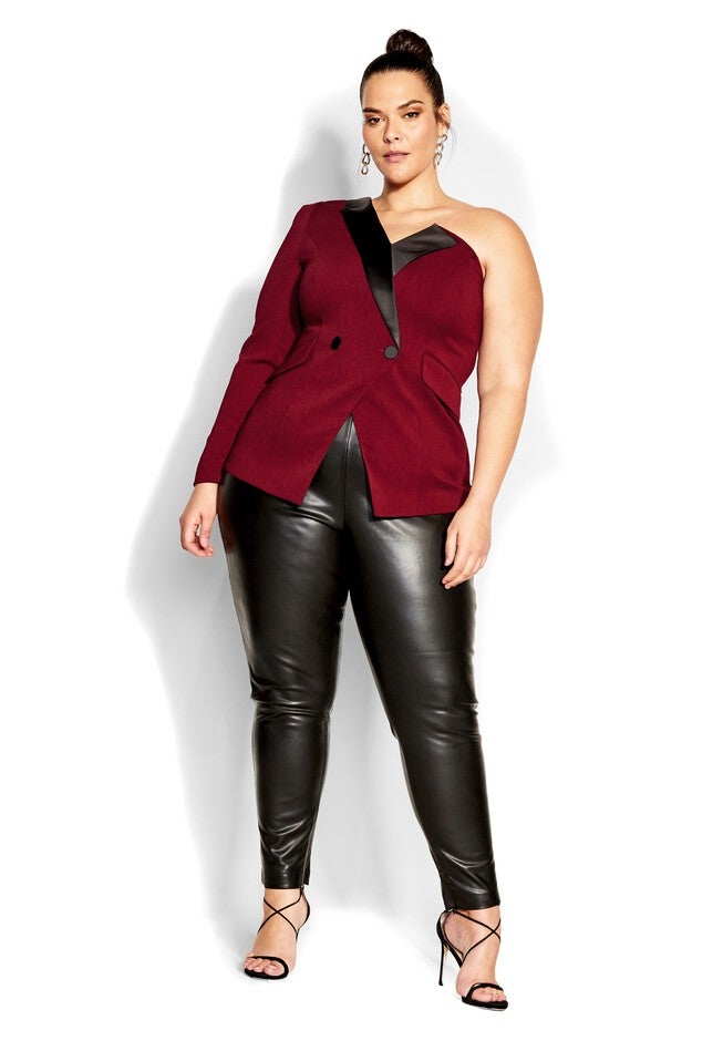 Nova Jacket - claret, RED, alternate image number 2