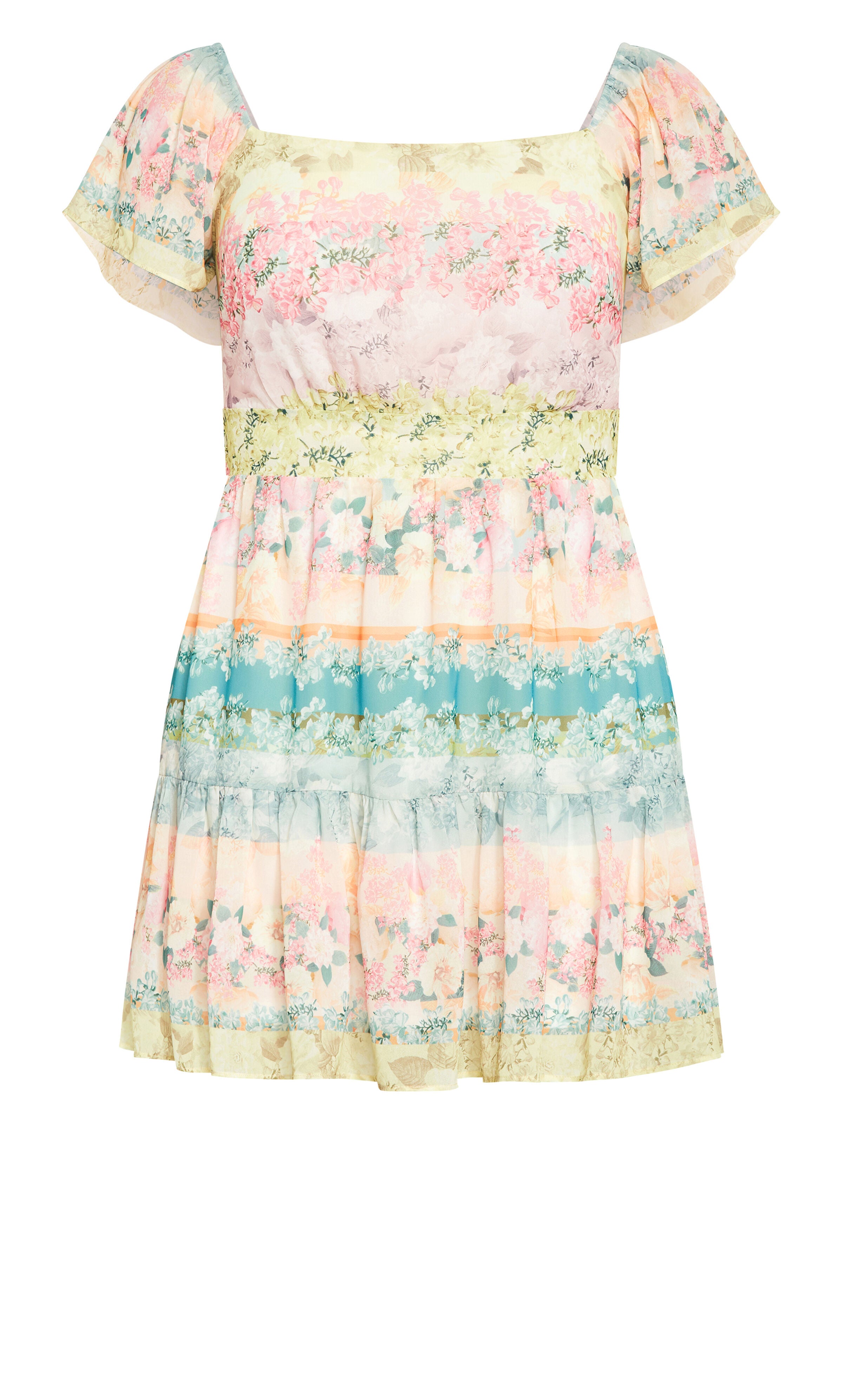 Reece Dress - lemon, BEIGE, alternate image number 5