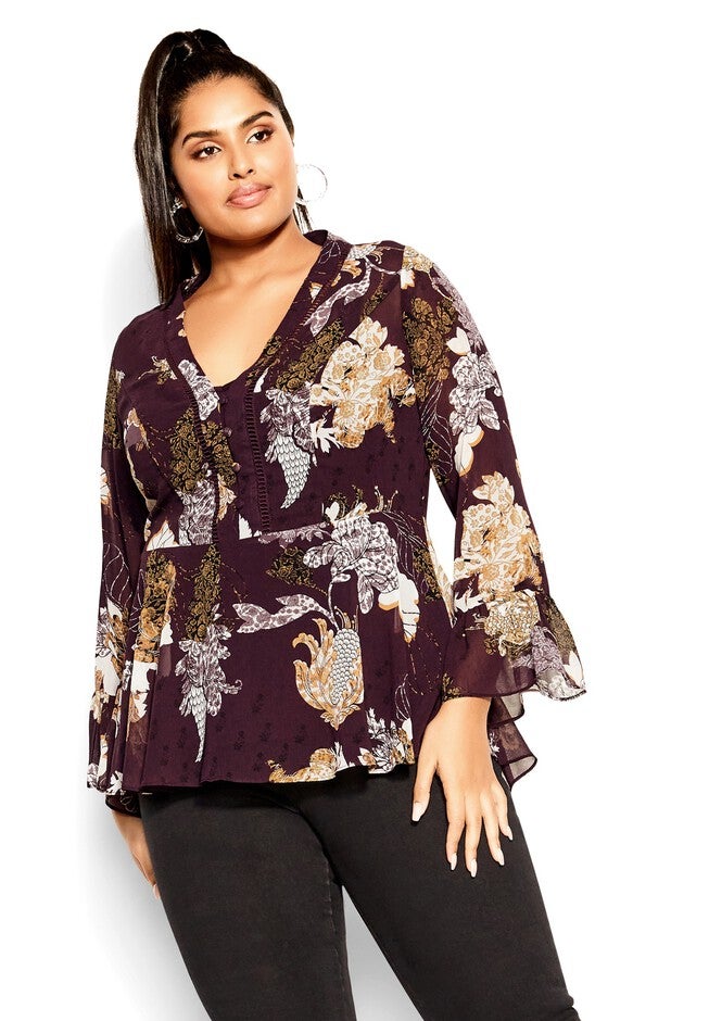 Ciela Top - purple, PURPLE, alternate image number null