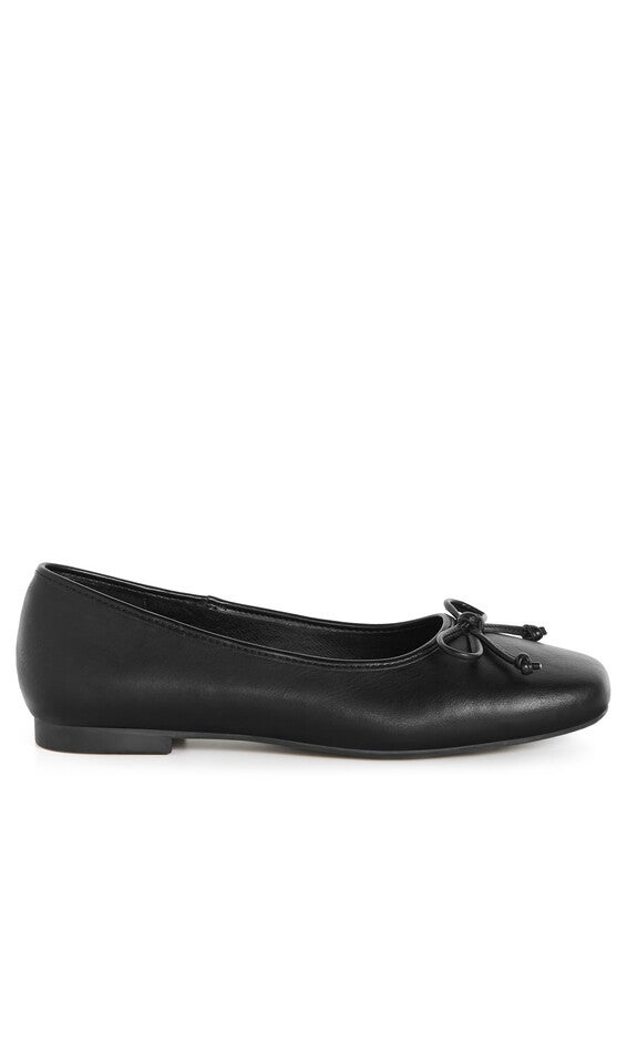 WIDE FIT Ella Ballet Flat - black, BLACK, hi-res image number null