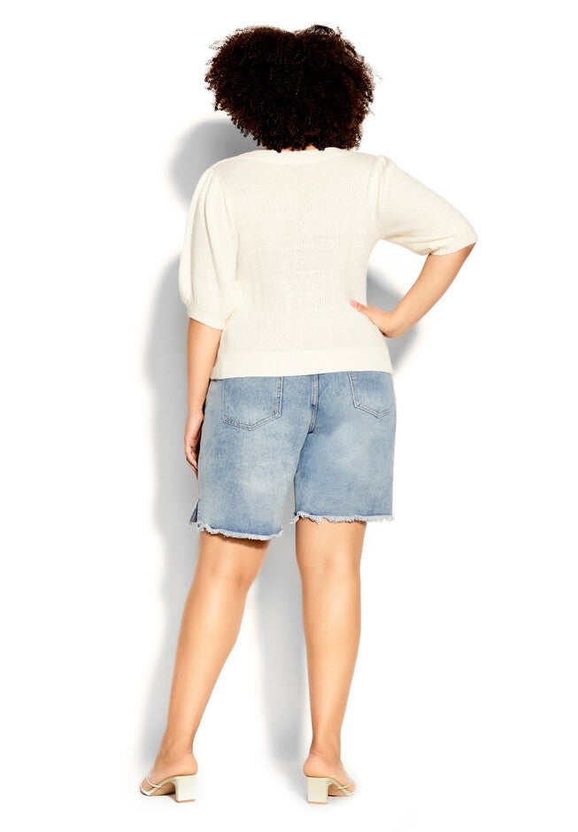 Isabella Cardigan - milk, WHITE, alternate image number 4