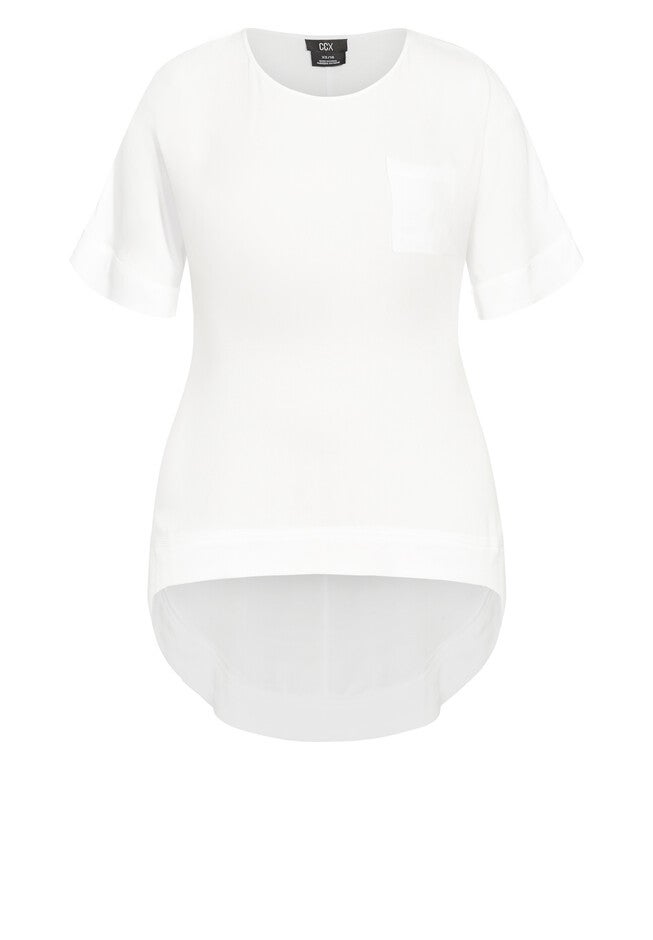 Easy Weekend Top - ivory, WHITE, alternate image number 4