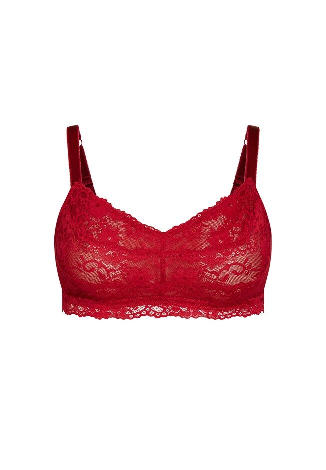 Full Coverage Bralette - crimson, RED, alternate image number null