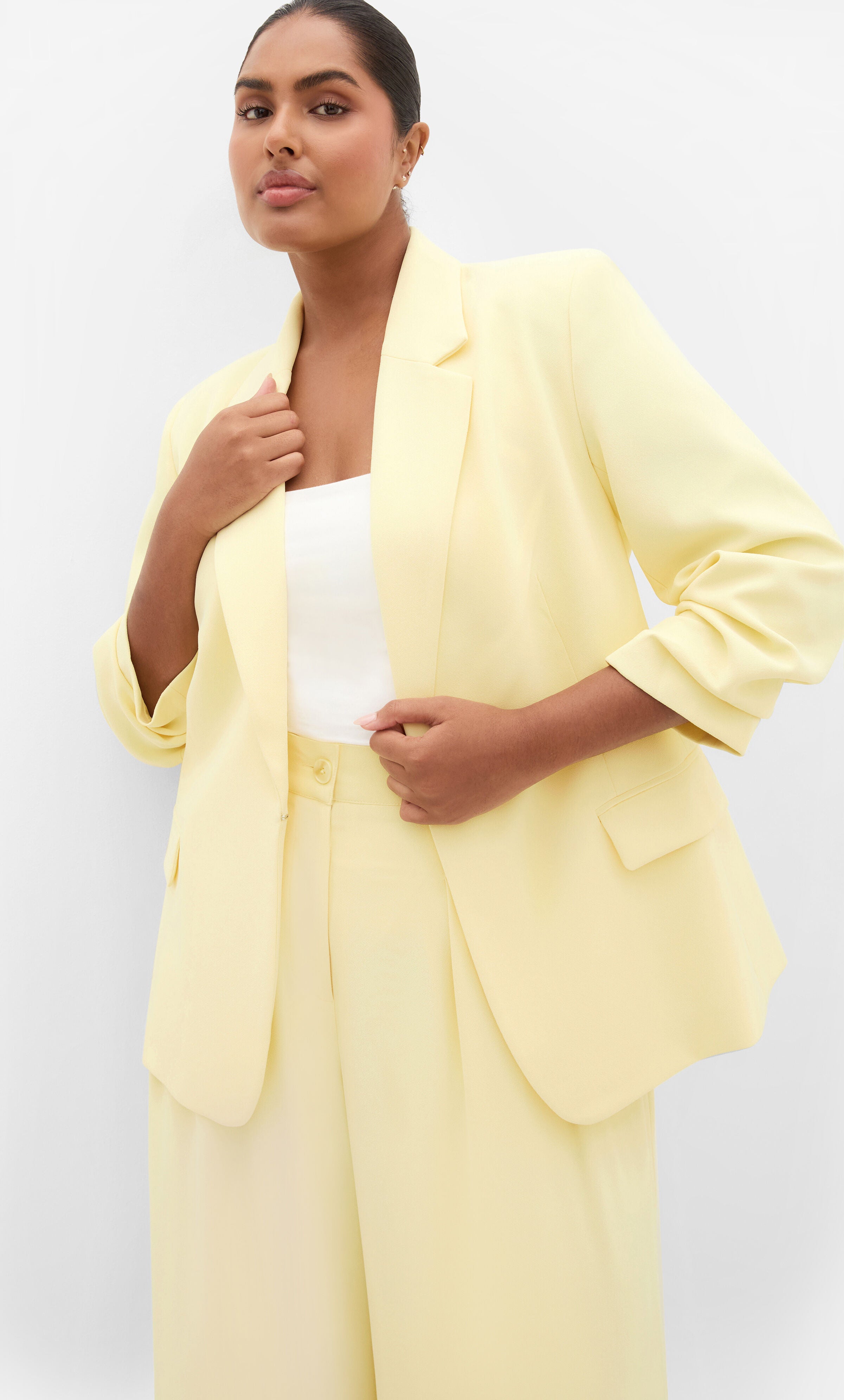Abbie Blazer, YELLOW, alternate image number 3