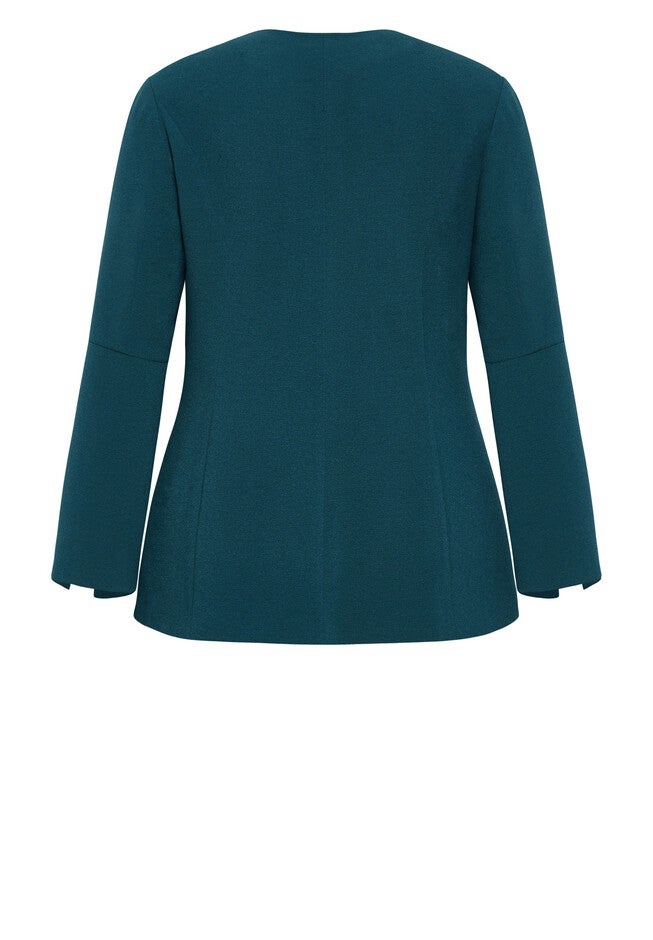 Abby Jacket - jade, GREEN, alternate image number null