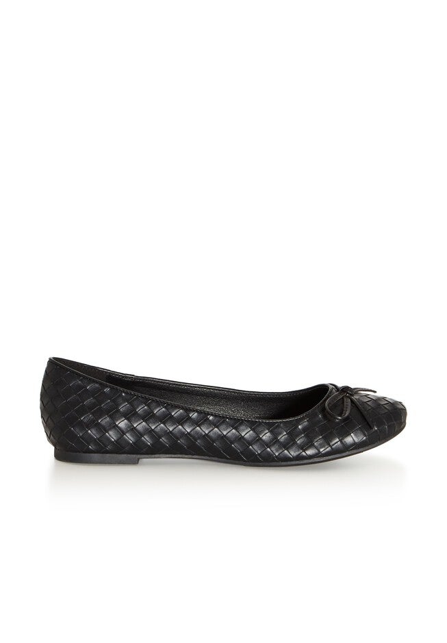 WIDE FIT Adara Flat - black, BLACK, on-hover image number 1