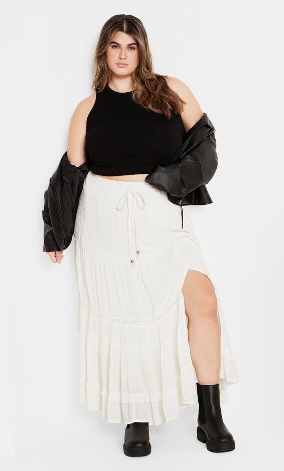Aurora Skirt - ivory, IVORY, hi-res image number null