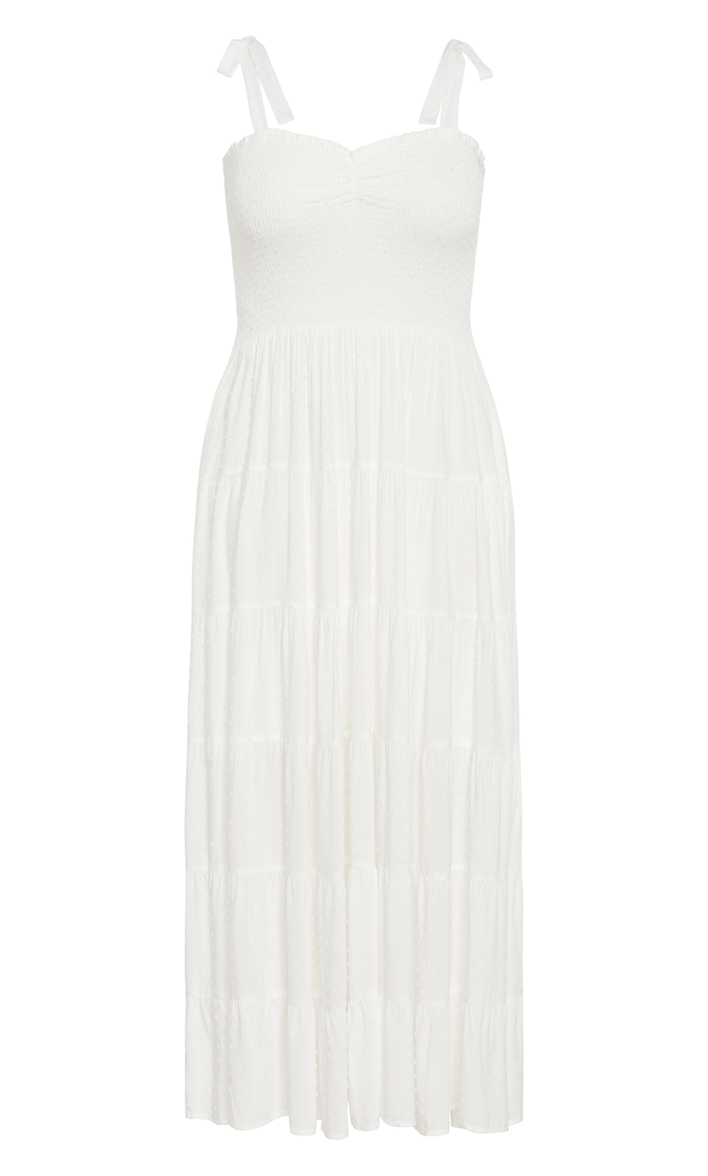 Spot Sara Maxi Dress - ivory, WHITE, alternate image number 3