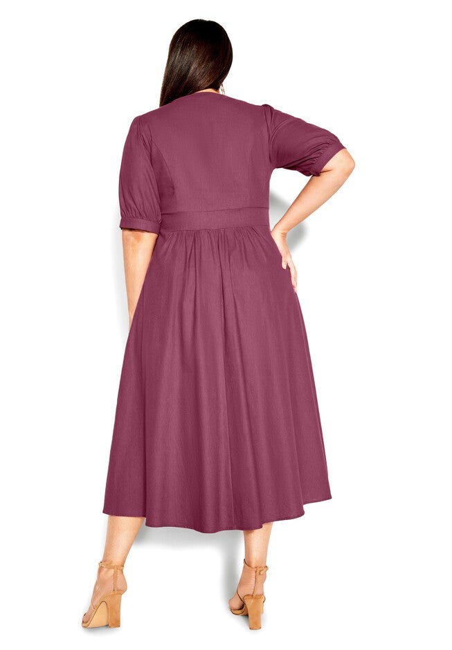 Sunset Stroll Dress - roseberry, PURPLE, alternate image number null