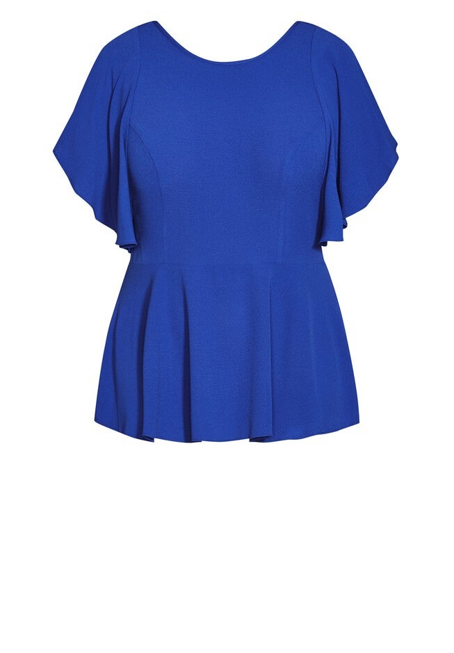 Romantic Mood Top - royal blue, BLUE, alternate image number null