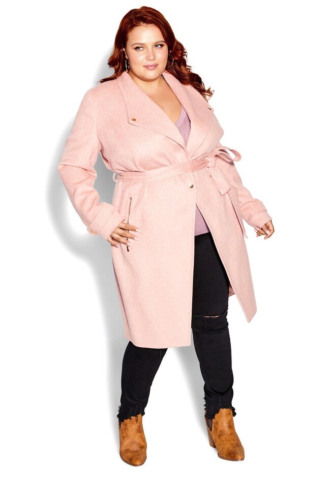 Isabella Coat - blush, PINK, alternate image number null