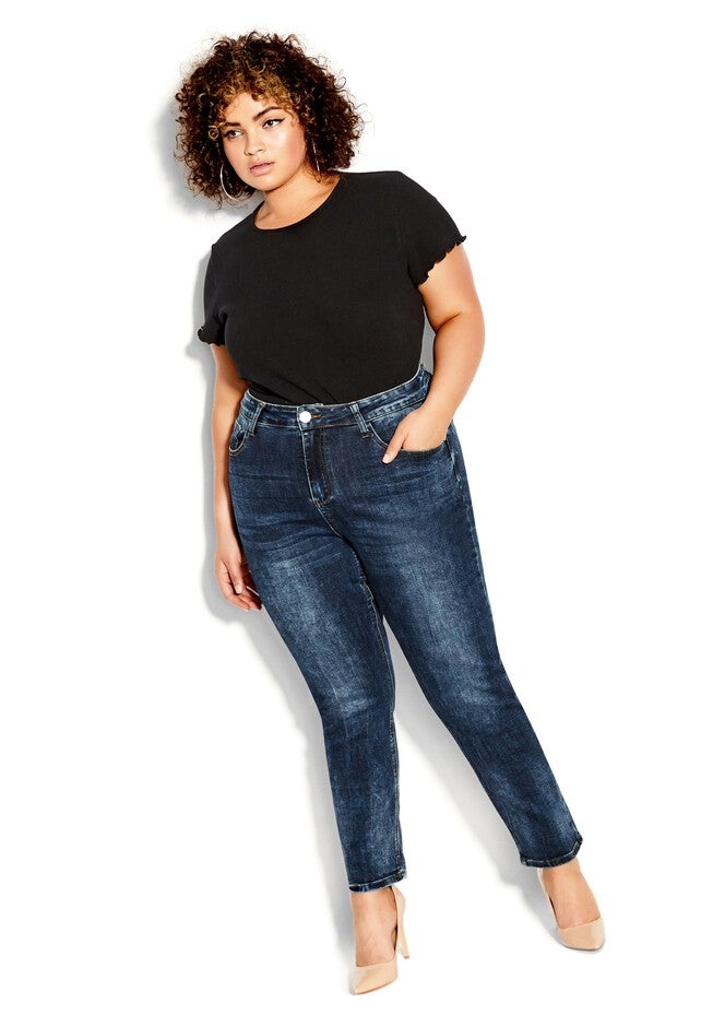 Harley Spring Jean - dark denim, BLUE, on-hover image number null