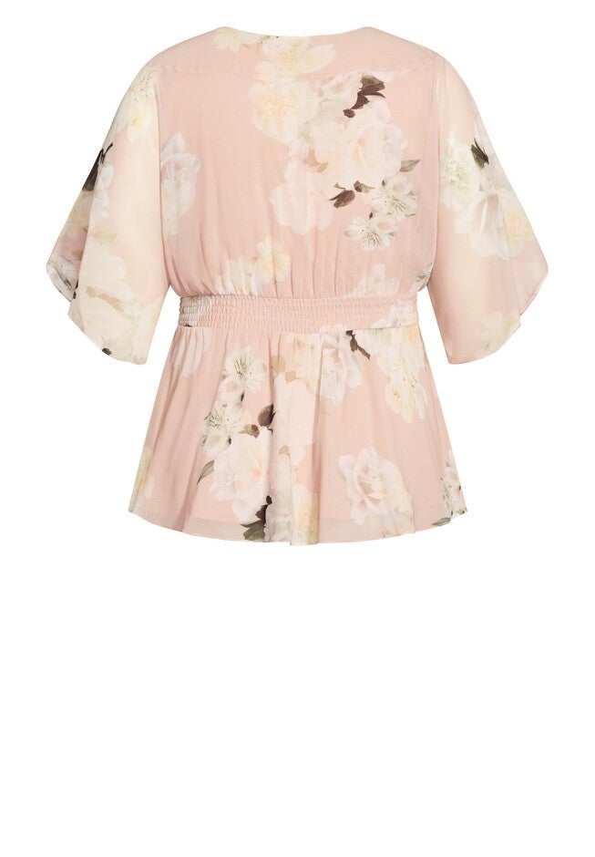 Ethereal Bloom Top - blush, PINK, alternate image number null