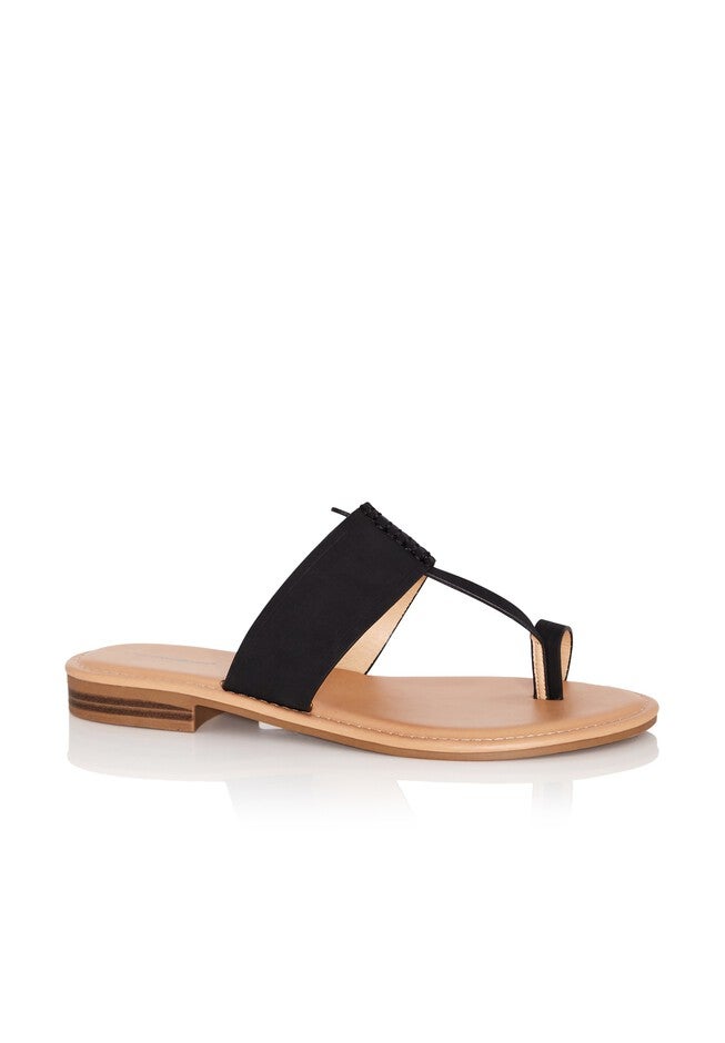 Leah Sandal, BLACK, hi-res image number 0