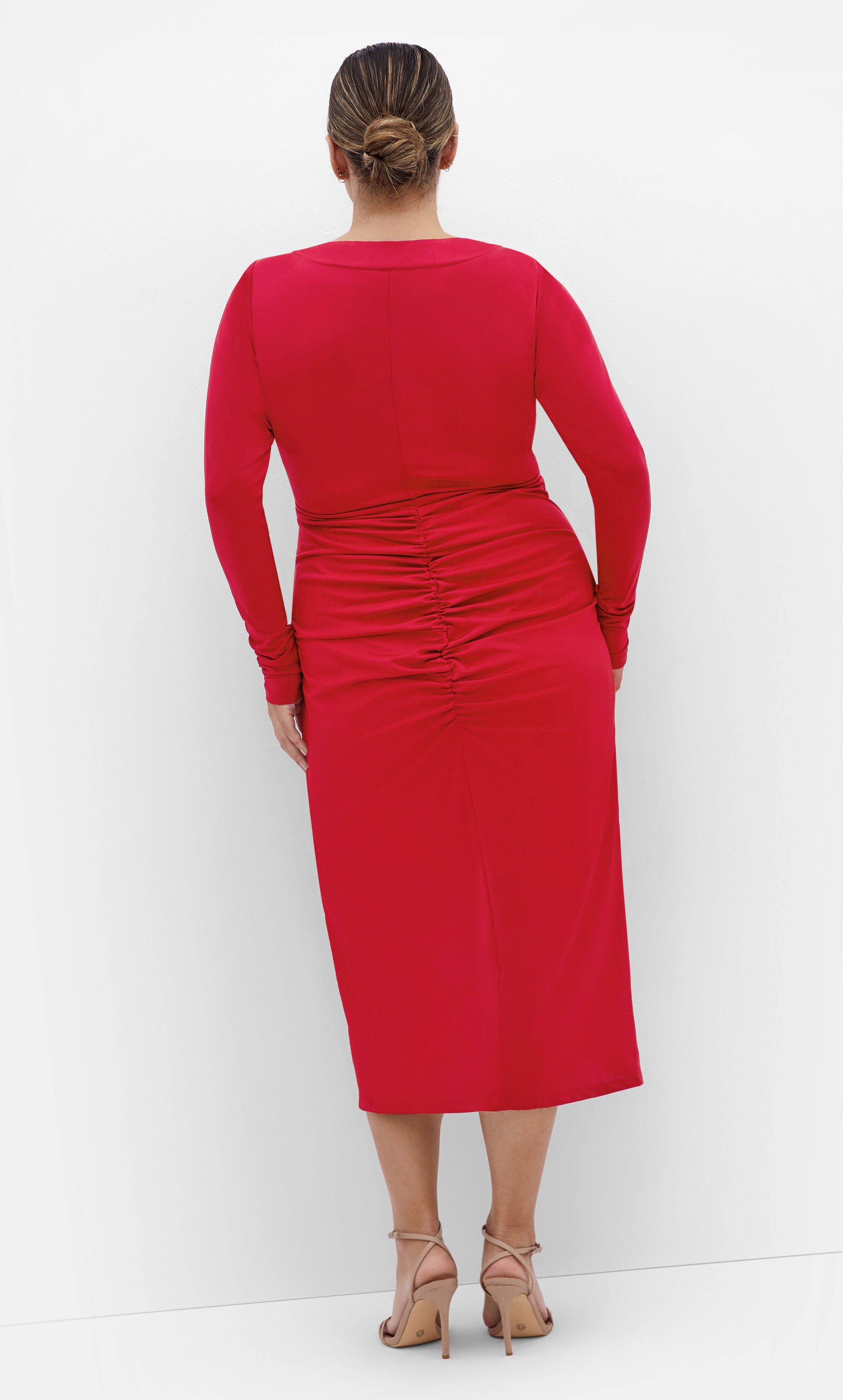 Marissa Dress - cherry, RED, alternate image number 2