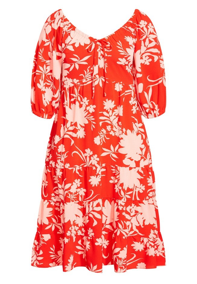 Ava Maxi Dress - cherry, RED, alternate image number null