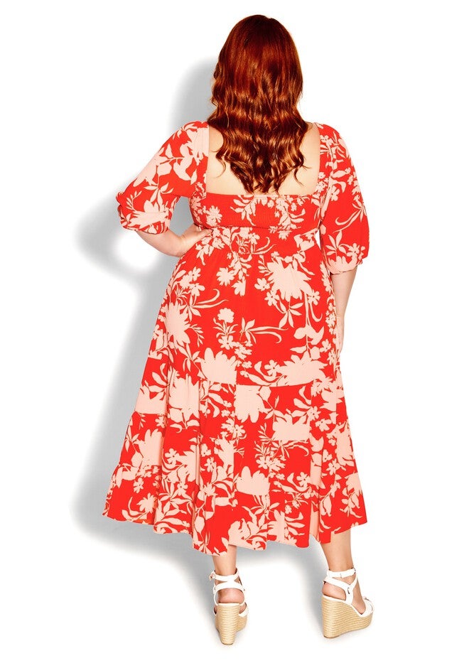Ava Maxi Dress - cherry, RED, alternate image number null