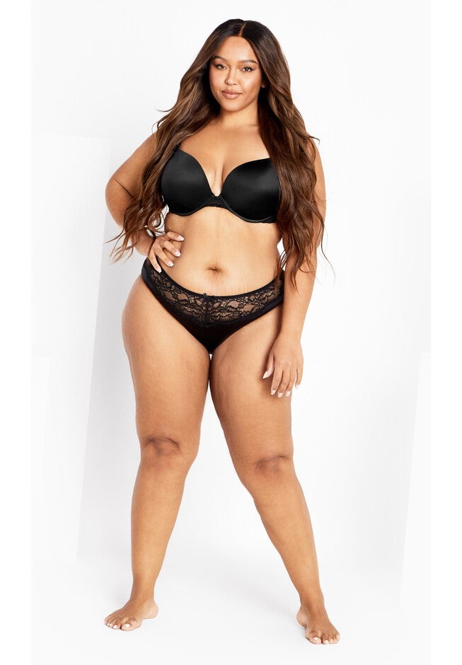 Mounia Push Up Bra - black, BLACK, on-hover image number 1