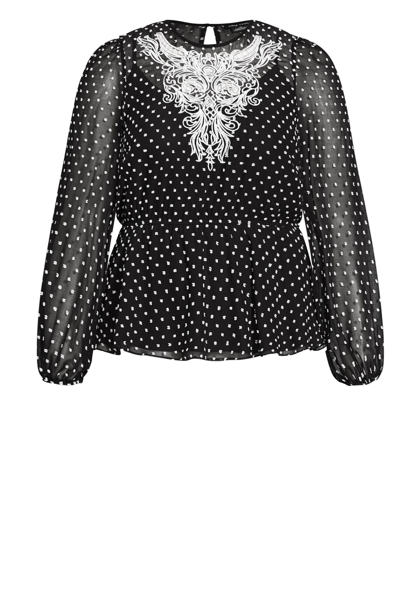 Verity Top - black, BLACK, alternate image number 3