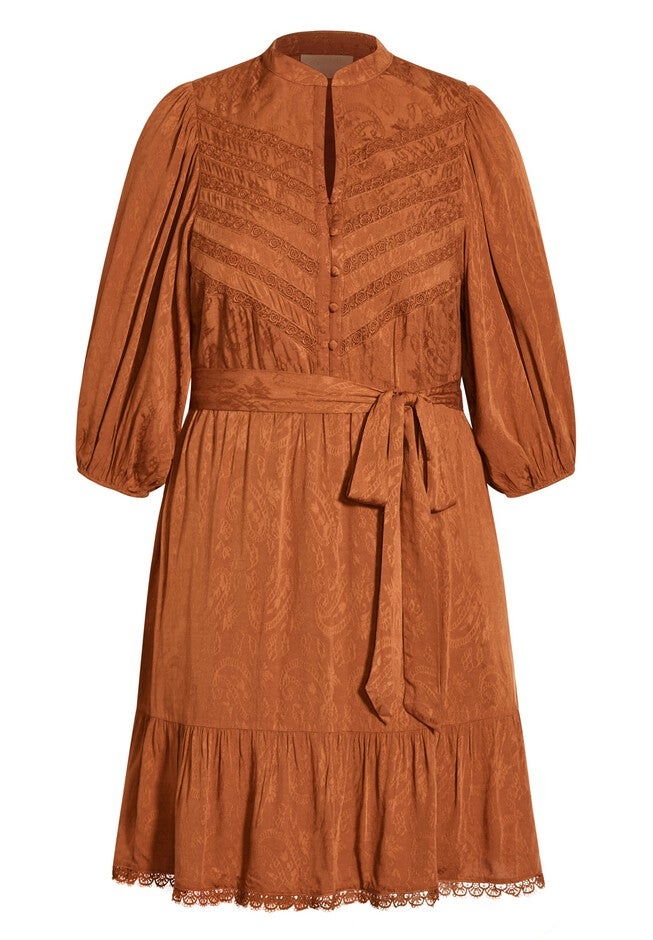 Festival Dress - spice, BROWN, alternate image number 2