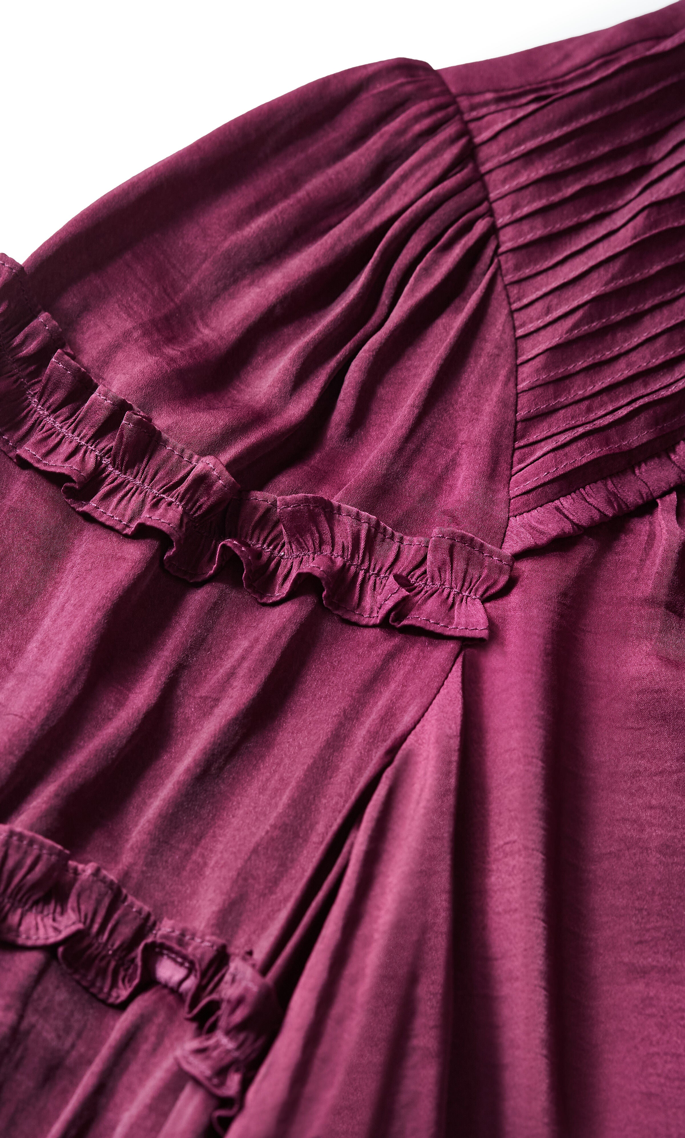 Drama Queen Elbow Sleeve Shirt, RED, alternate image number 5