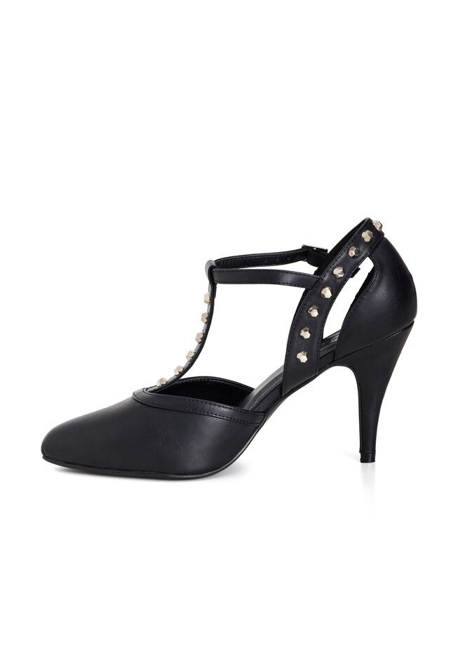 WIDE FIT Sarah Strap Heel - black, BLACK, alternate image number null