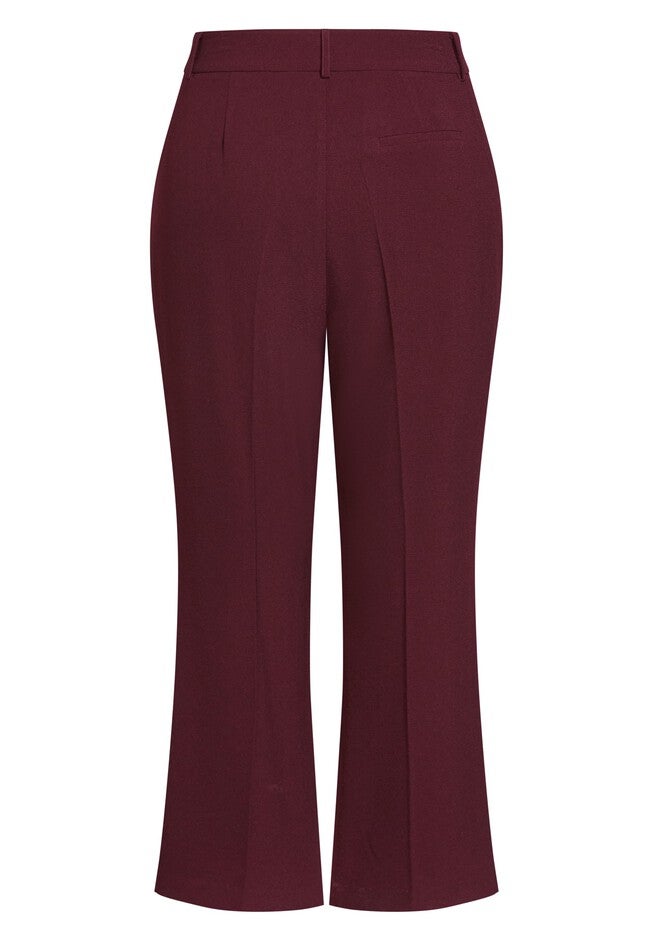 Magnetic Pant - oxblood, RED, alternate image number 4