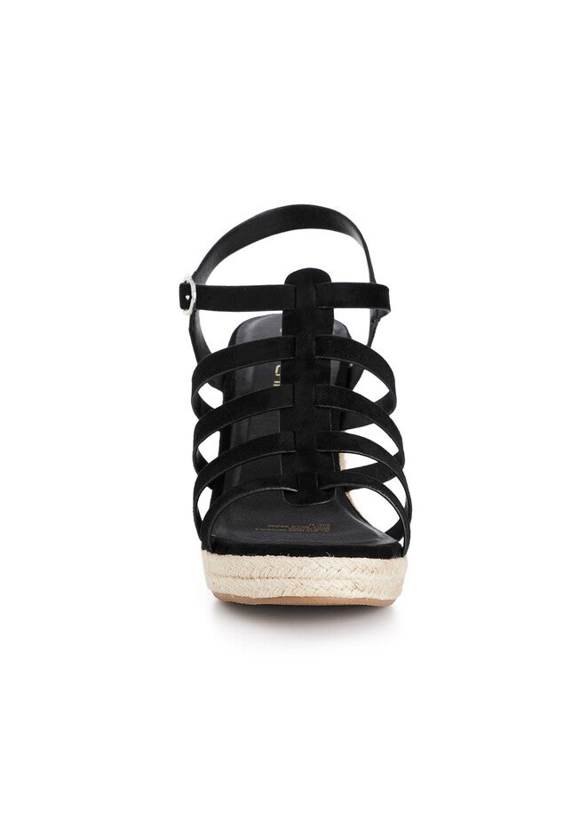 Millie Wedge - black, BLACK, alternate image number 4
