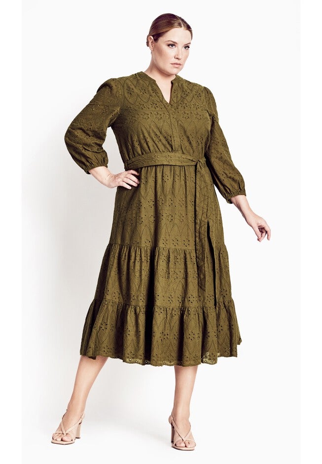 In Detail Dress - khaki, BROWN, hi-res image number null