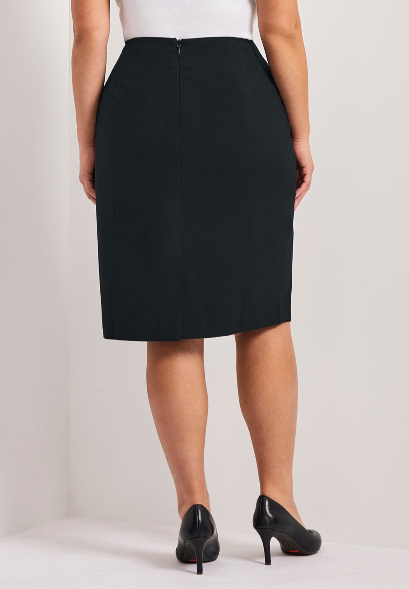 Cool Hand Pencil Skirt, BLACK, alternate image number 2