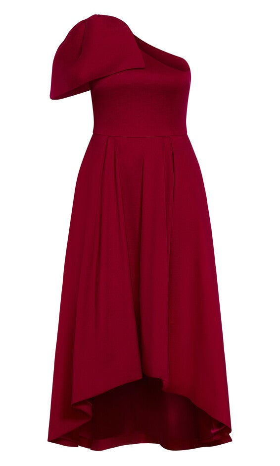 Crawford Maxi Dress - true red, RED, alternate image number null