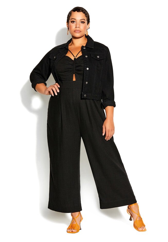 Paradise Jumpsuit - black, BLACK, on-hover image number null