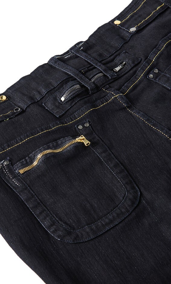 Harley Zip Me Skinny Jean - indigo, INDIGO, alternate image number 6