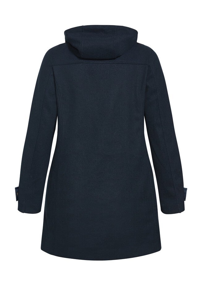 Voyager Faux Wool Coat, NAVY, alternate image number 7